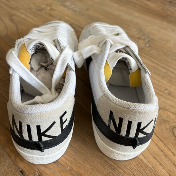 Size 11.5- Nike Blazer Low 77 Jumbo White - Picture 4 of 5
